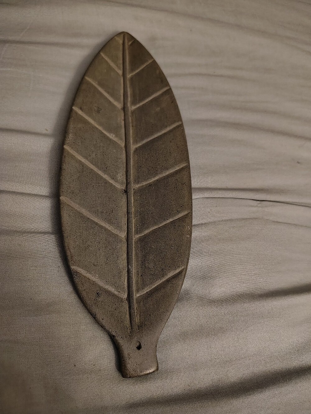 Vintage Leaf Incense Holder By R Gillot Of Haiti Signed